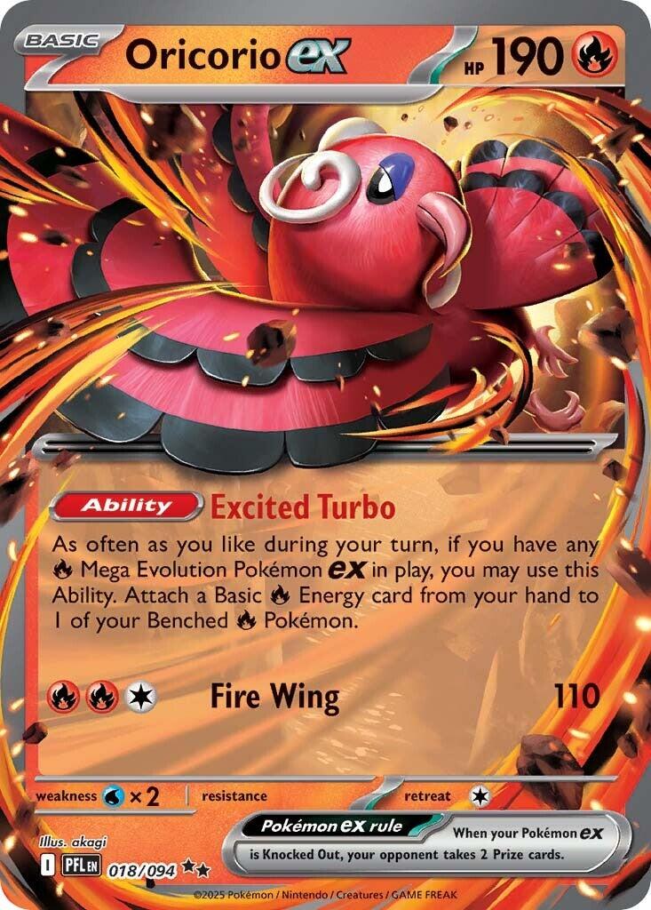 Oricorio ex - 018/094 [PFL - 018/094]