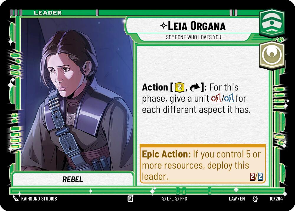 Leia Organa - Someone Who Loves You [LAW - 10/264]