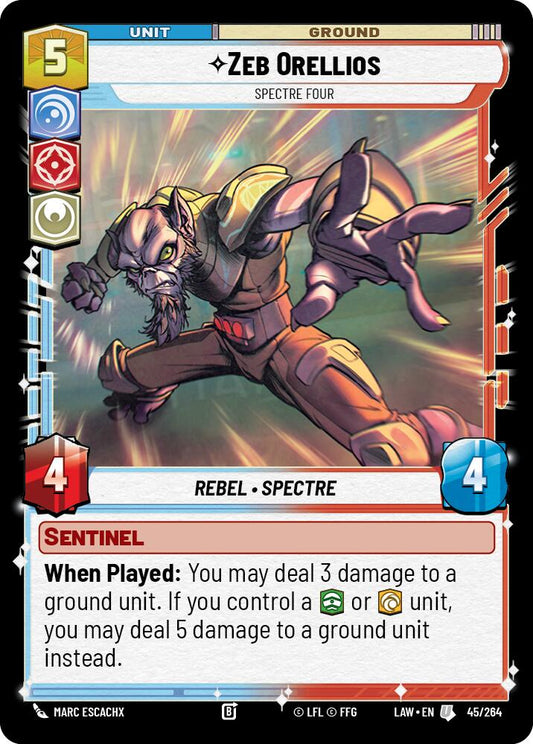 Zeb Orellios - Spectre Four [LAW - 45/264]