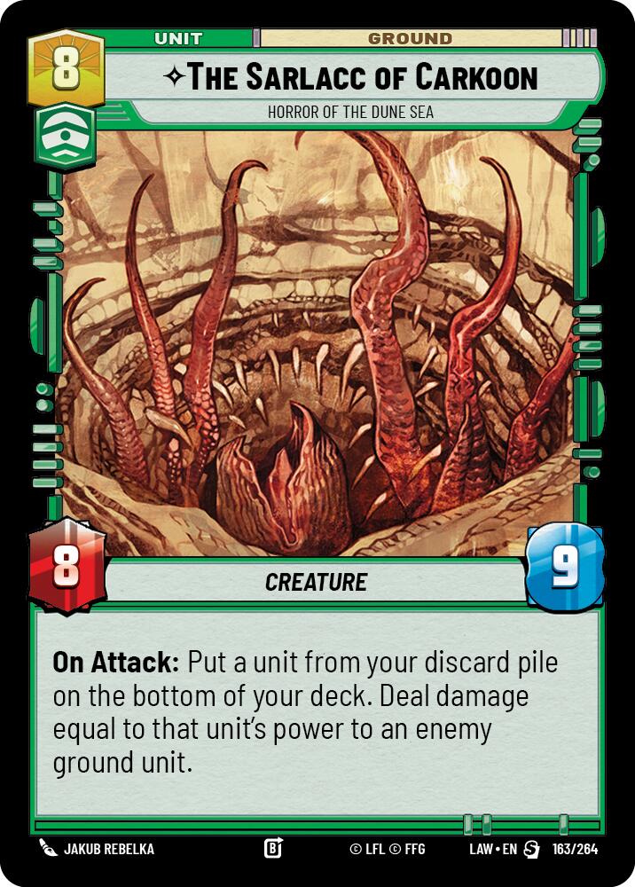 The Sarlacc of Carkoon - Horror of the Dune Sea [LAW - 163/264]