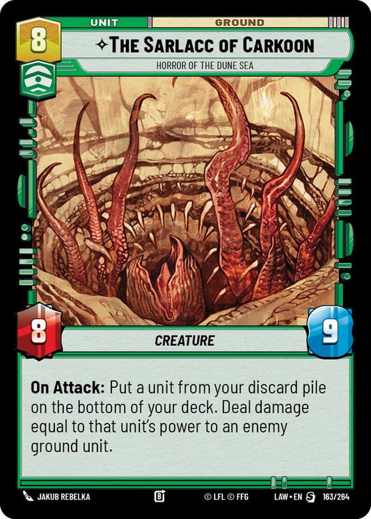 The Sarlacc of Carkoon - Horror of the Dune Sea [LAW - 163/264]