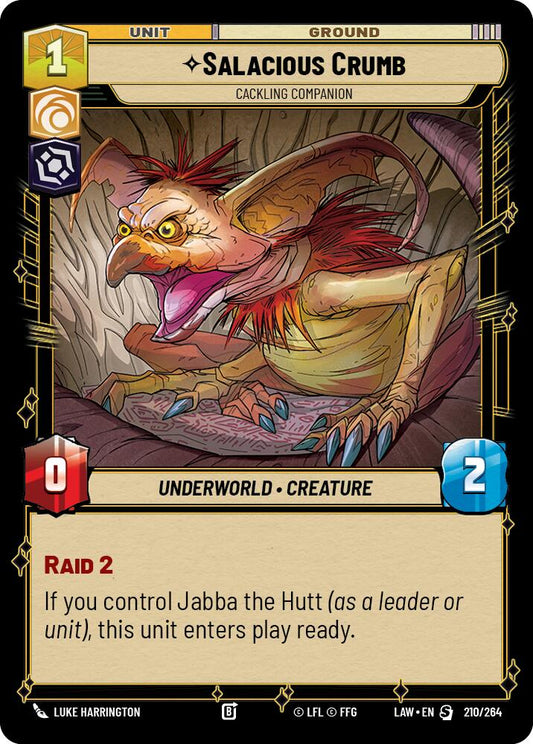 Salacious Crumb - Cackling Companion [LAW - 210/264]