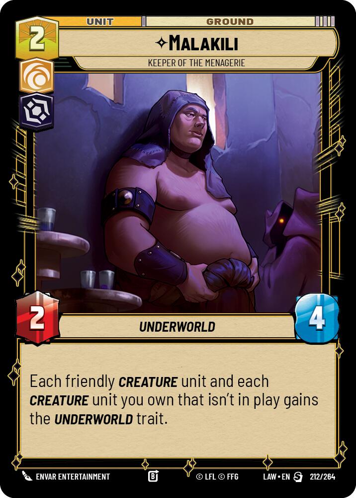 Malakili - Keeper of the Menagerie [LAW - 212/264]