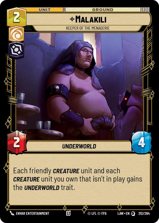 Malakili - Keeper of the Menagerie [LAW - 212/264]