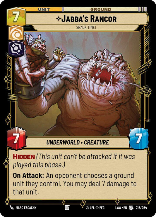 Jabba's Rancor - Snack Time! [LAW - 216/264]