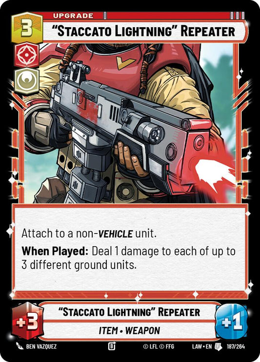 "Staccato Lightning" Repeater [LAW - 187/264]