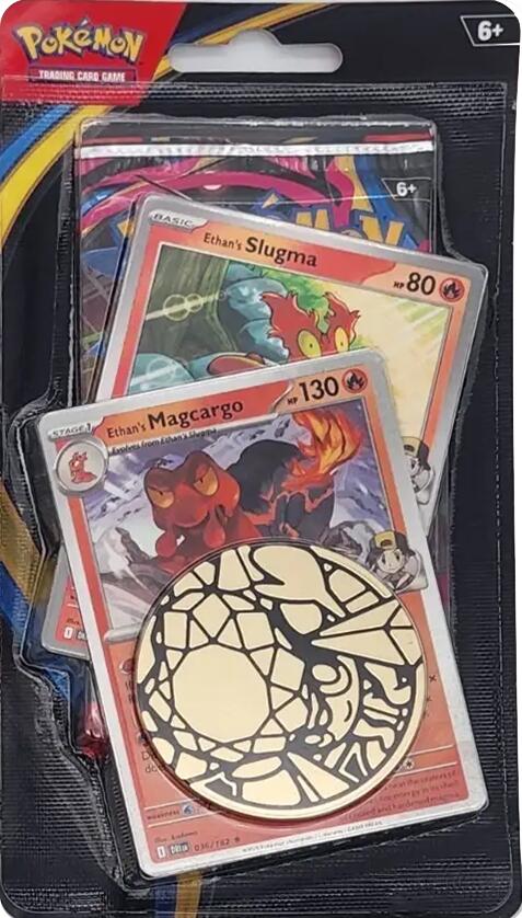 Phantasmal Flames Premium Checklane Blister [Ethan's Magcargo] [PFL]