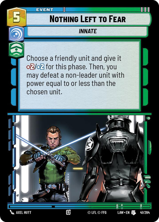Nothing Left to Fear [LAW - 47/264]