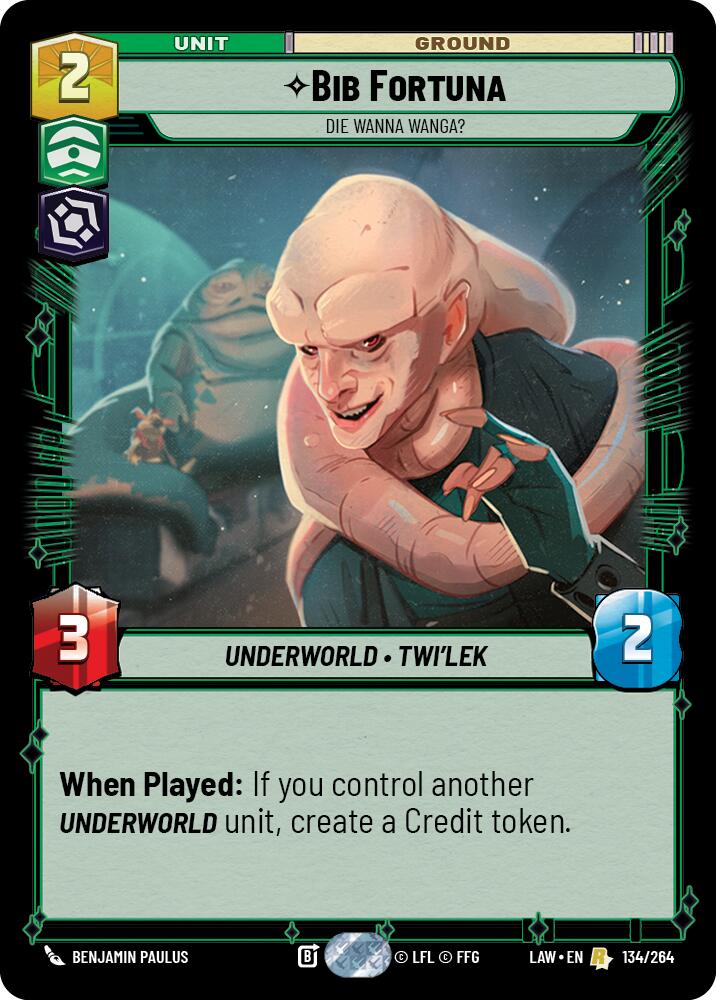Bib Fortuna - Die Wanna Wanga? [LAW - 134/264]