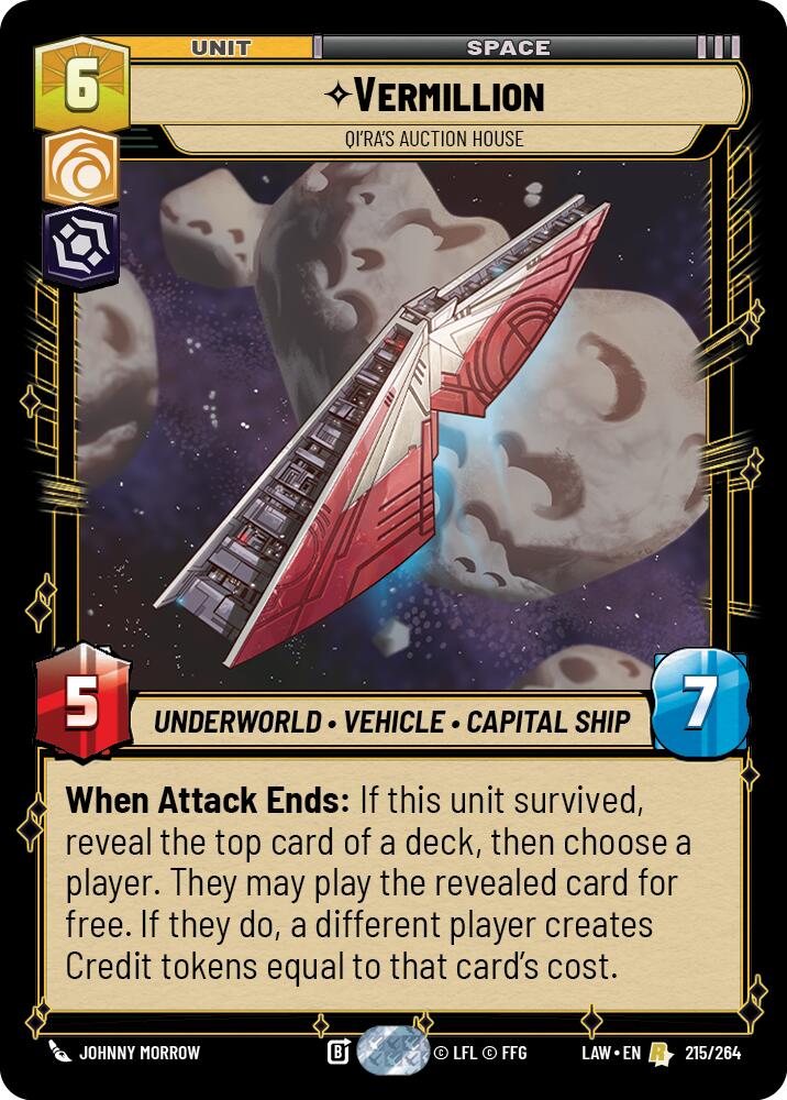 Vermillion - Qi'Ra's Auction House [LAW - 215/264]
