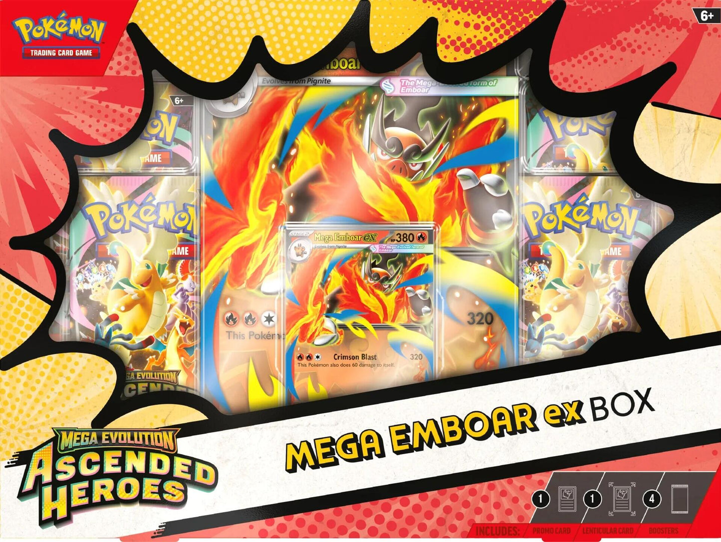 Ascended Heroes Mega Emboar ex Box [ASC]