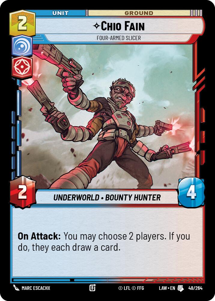 Chio Fain - Four-Armed Slicer [LAW - 48/264]