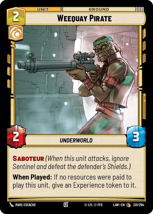 Weequay Pirate [LAW - 231/264]