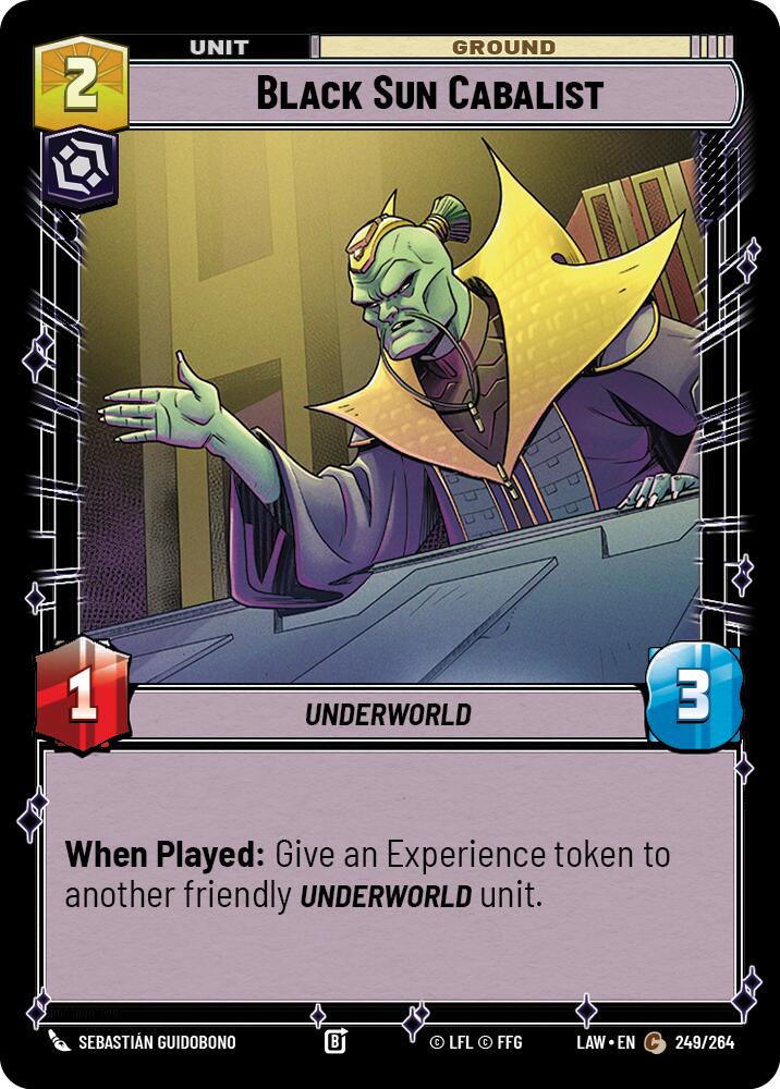 Black Sun Cabalist [LAW - 249/264]