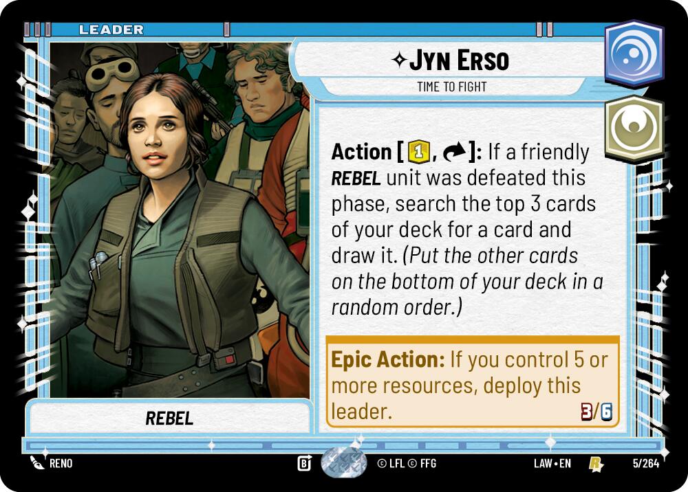 Jyn Erso - Time to Fight [LAW - 5/264]