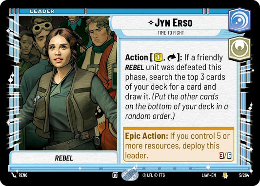 Jyn Erso - Time to Fight [LAW - 5/264]