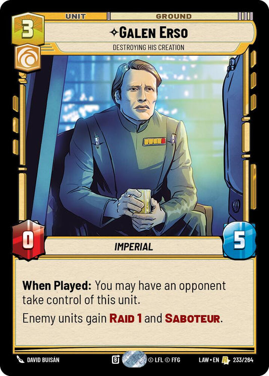 Galen Erso - Destroying His Creation [LAW - 233/264]