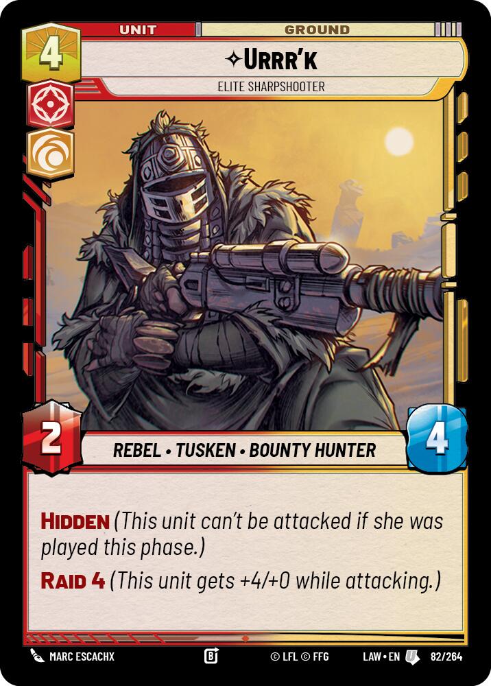 Urrr'k - Elite Sharpshooter [LAW - 82/264]