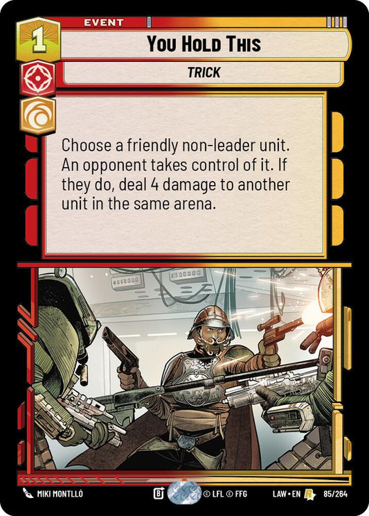 You Hold This [LAW - 85/264]