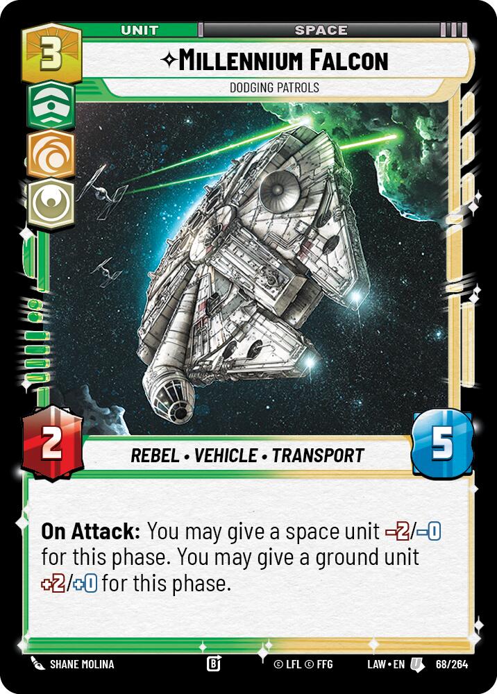 Millennium Falcon - Dodging Patrols [LAW - 68/264]