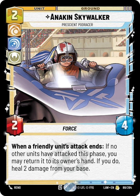 Anakin Skywalker - Prescient Podracer [LAW - 88/264]