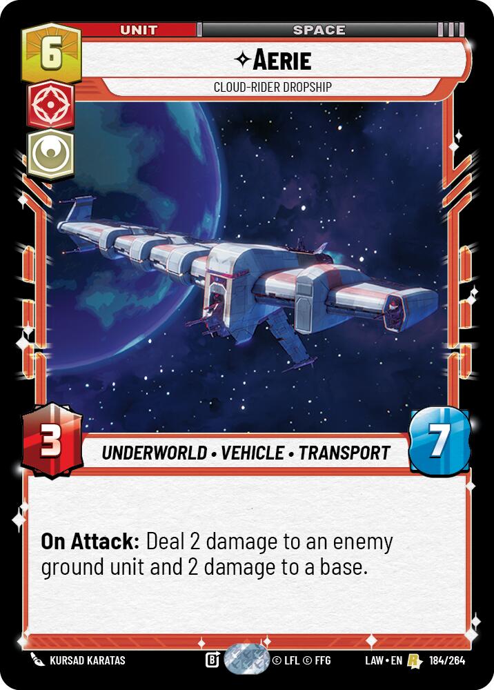 Aerie - Cloud-Rider Dropship [LAW - 184/264]