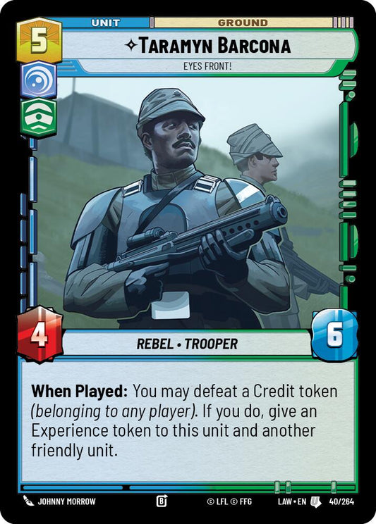 Taramyn Barcona - Eyes Front! [LAW - 40/264]