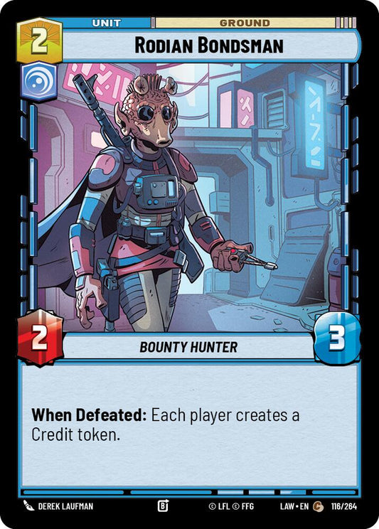 Rodian Bondsman [LAW - 116/264]