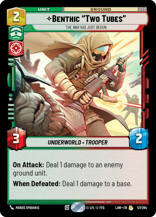 Benthic "Two Tubes" - The War Has Just Begun [LAW - 57/264]