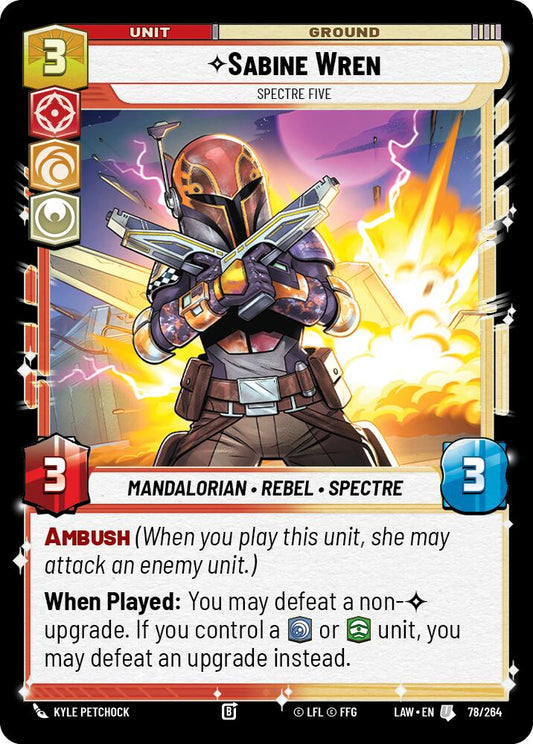 Sabine Wren - Spectre Five [LAW - 78/264]