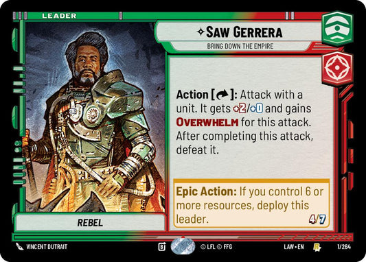 Saw Gerrera - Bring Down the Empire [LAW - 1/264]