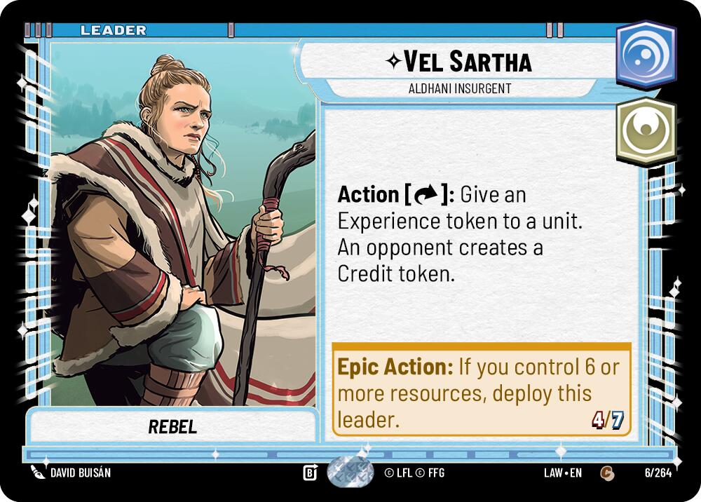 Vel Sartha - Aldhani Insurgent [LAW - 6/264]