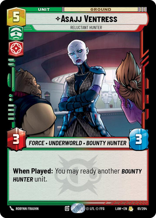 Asajj Ventress - Reluctant Hunter [LAW - 61/264]