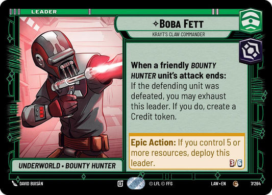 Boba Fett - Krayt's Claw Commander [LAW - 7/264]