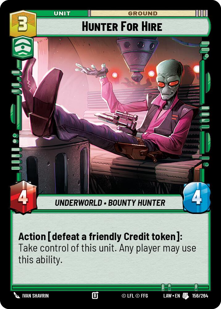 Hunter for Hire [LAW - 156/264]