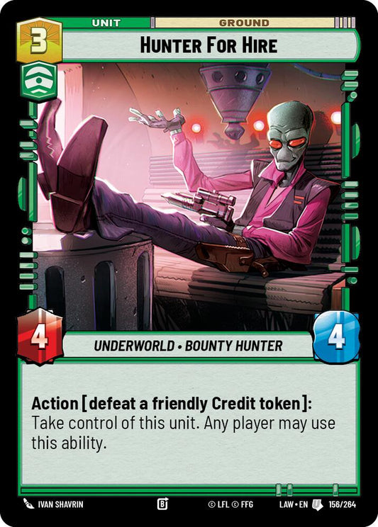 Hunter for Hire [LAW - 156/264]