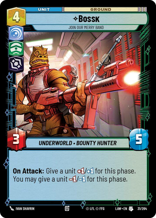 Bossk - Join Our Merry Band [LAW - 31/264]