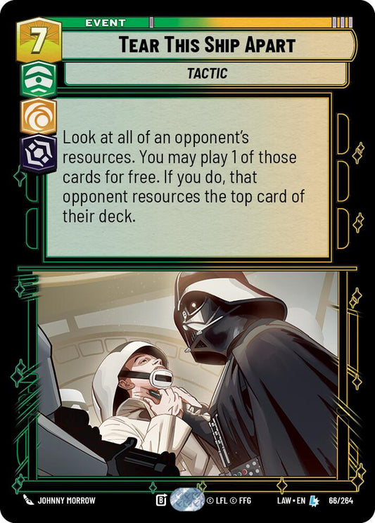 Tear This Ship Apart [LAW - 66/264]