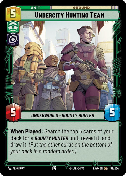 Undercity Hunting Team [LAW - 138/264]