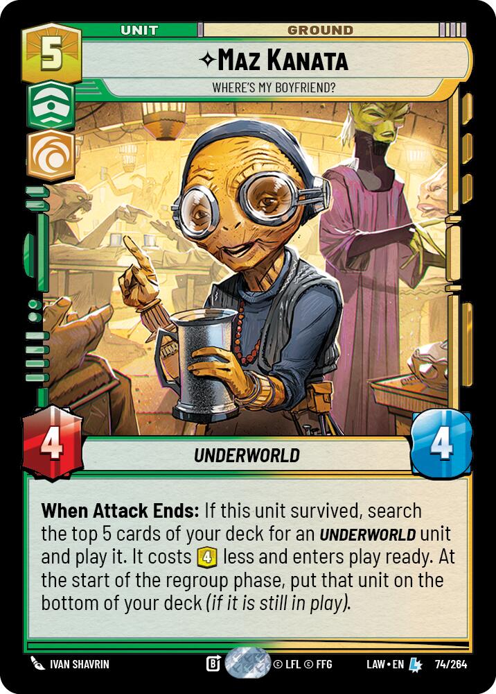 Maz Kanata - Where's My Boyfriend? [LAW - 74/264]