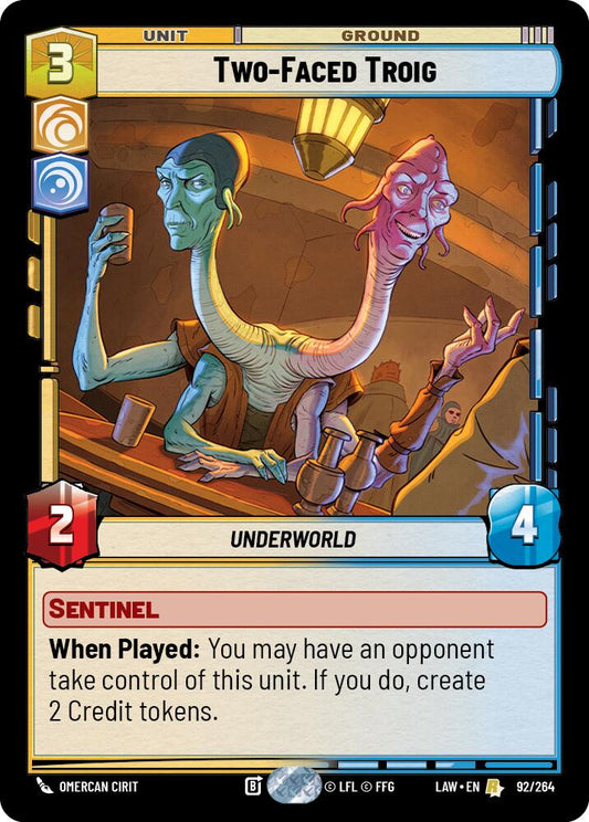 Two-Faced Troig [LAW - 92/264]