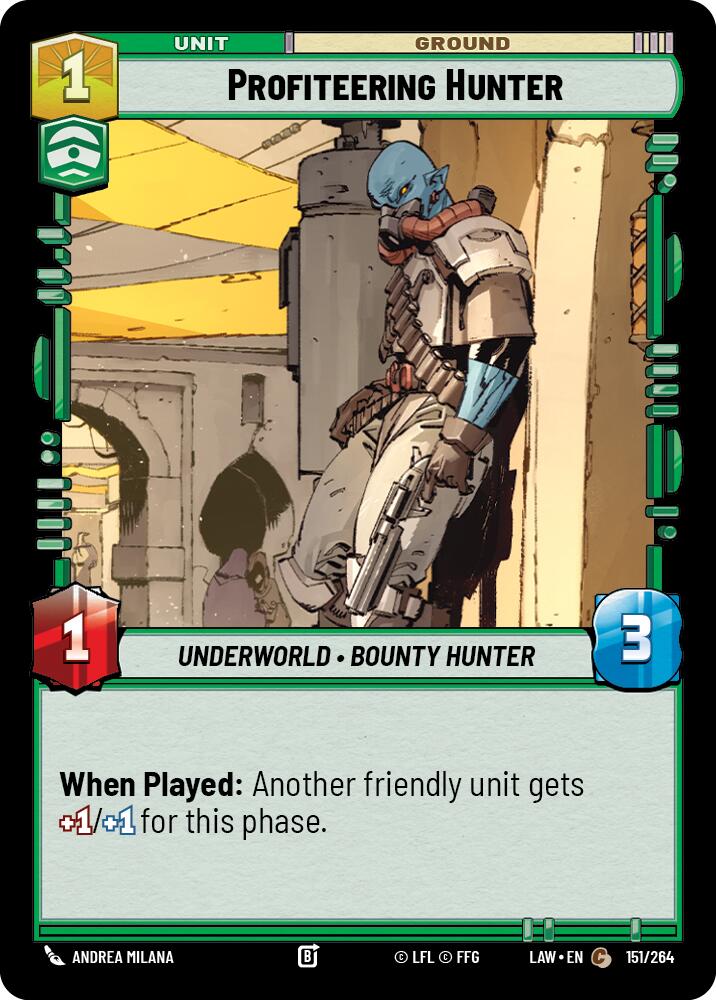 Profiteering Hunter [LAW - 151/264]
