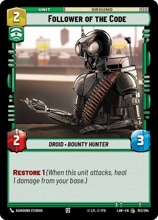 Follower of the Code [LAW - 153/264]
