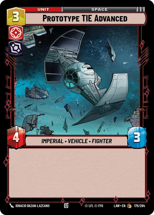 Prototype TIE Advanced [LAW - 175/264]