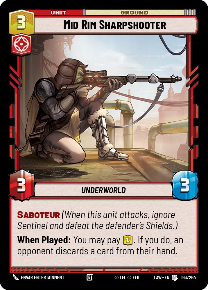 Mid Rim Sharpshooter [LAW - 193/264]