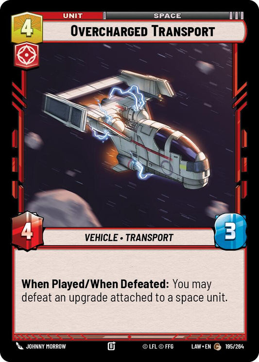 Overcharged Transport [LAW - 195/264]