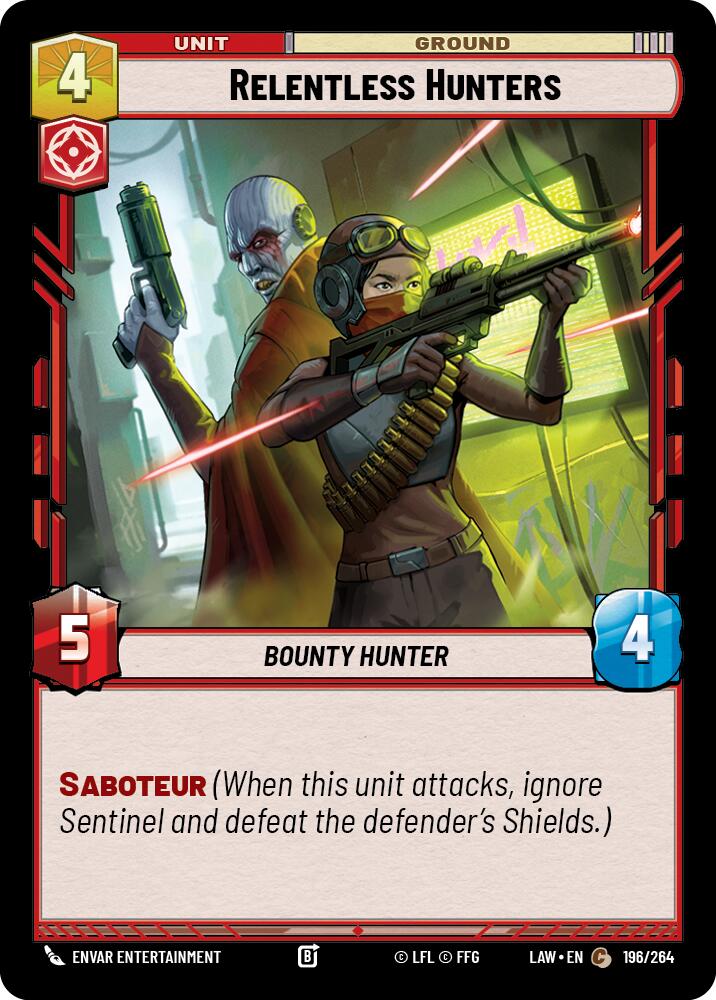 Relentless Hunters [LAW - 196/264]