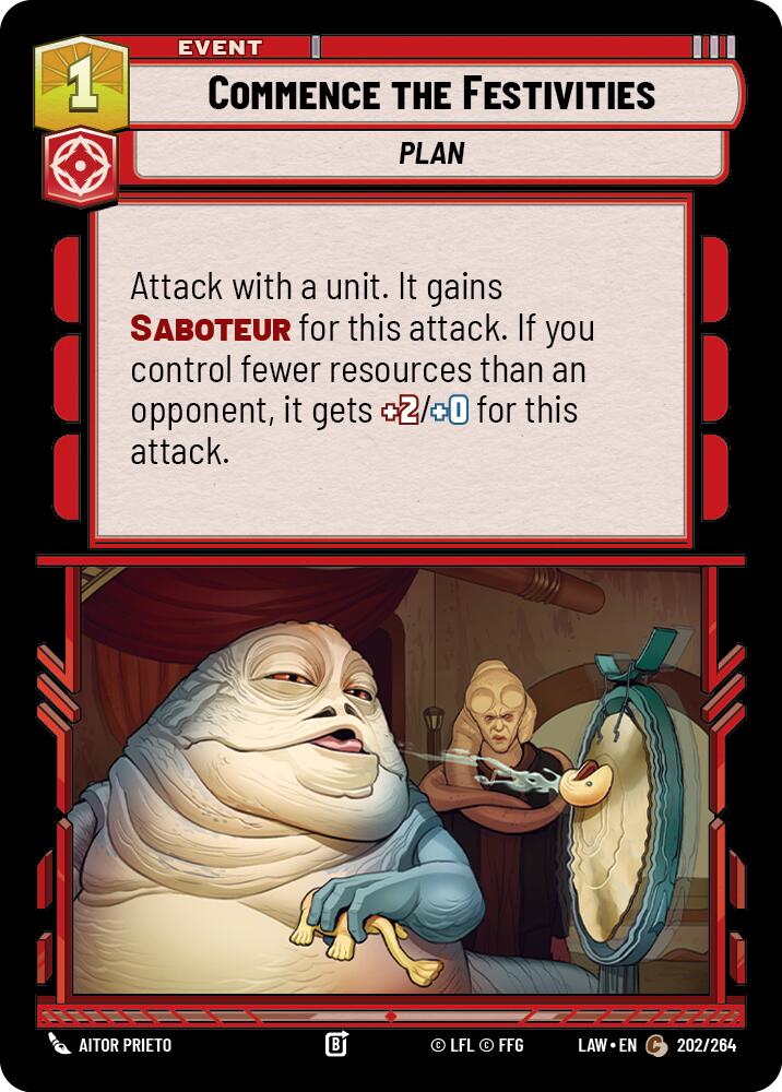 Commence the Festivities [LAW - 202/264]