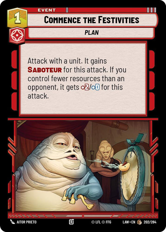 Commence the Festivities [LAW - 202/264]