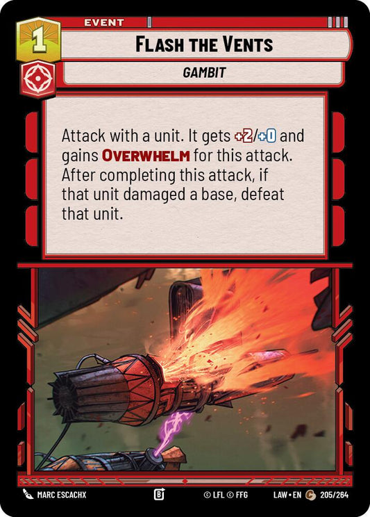 Flash the Vents [LAW - 205/264]